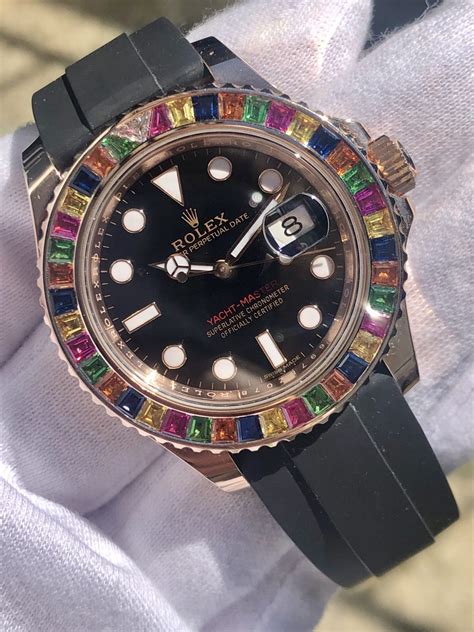 rolex yacht master rainbow retail price